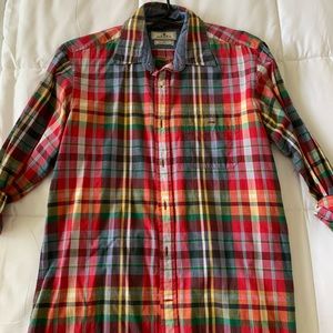 Mens cortefiel tailored fit button down shirt